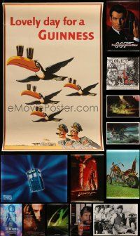 6h305 LOT OF 15 UNFOLDED MOSTLY SINGLE-SIDED ONE-SHEETS, COMMERCIAL, SPECIAL AND REPRO POSTERS '70s+