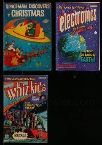 6h140 LOT OF 3 COMIC BOOKS '80s Spaceman Discovers Christmas, TRS-80 Computer Whiz Kids & more!