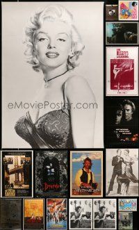 6h289 LOT OF 25 UNFOLDED COMMERCIAL, SPECIAL, VIDEO, REPRO, ADVERTISING AND AUSTRALIAN POSTERS '80s+