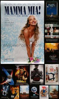 6h447 LOT OF 16 UNFOLDED DOUBLE-SIDED 27X40 MOSTLY FAMILY ONE-SHEETS '90s-00s great movie images!