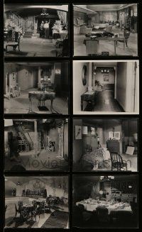 6h243 LOT OF 8 PETTY GIRL SET REFERENCE 8X10 STILLS '50 powder room, theater basement & more!