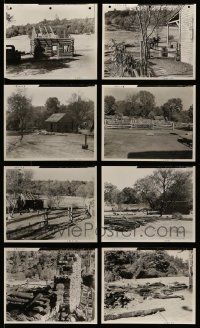 6h242 LOT OF 8 ROMANCE OF ROSY RIDGE SET REFERENCE 8X10 STILLS '47 great images of outdoor sets!
