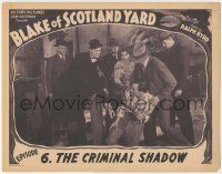 6j064 BLAKE OF SCOTLAND YARD chapter 6 LC '37 Ralph Byrd caught in The Criminal Shadow!