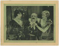 6j067 BLONDE'S REVENGE LC '26 cross-eyed Ben Turpin between Louise Carver & Thelma Parr, lost film!