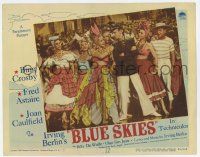 6j071 BLUE SKIES LC #5 '46 sailor Bing Crosby with sexy Olga San Juan in Irving Berlin musical!