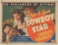 6j612 COWBOY STAR TC '36 Hollywood actor Charles Starrett becomes a real hero, Peter B. Kyne!