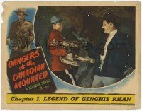 6j128 DANGERS OF THE CANADIAN MOUNTED chapter 1 LC #3 '48 Republic serial, Legend of Genghis Khan!