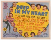 6j625 DEEP IN MY HEART TC '54 MGM's finest all-star musical, Jose Ferrer, Merle Oberon!