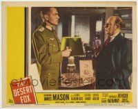 6j134 DESERT FOX LC #7 '51 James Mason as Field Marshal Erwin Rommel, Hardwicke in World War II!