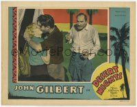 6j136 DESERT NIGHTS LC '29 angry Ernest Torrence sneaks of up John Gilbert kissing Mary Nolan!