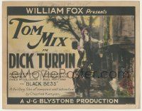 6j630 DICK TURPIN TC '25 Tom Mix in period English costume w/ Tony the Horse!