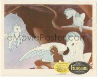 6j171 FANTASIA LC R63 Disney cartoon classic, cool image of pegasus with her babies!