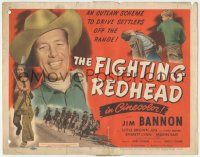 6j650 FIGHTING REDHEAD TC '49 Jim Bannon as Red Ryder, outlaws scheme to drive settlers away!