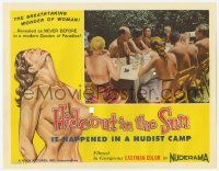 6j217 HIDEOUT IN THE SUN LC '60 Doris Wishman nudie classic, it happened in a nudist camp!