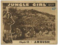 6j272 JUNGLE GIRL chapter 13 LC '41 Frances Gifford, Edgar Rice Burroughs, Republic serial!