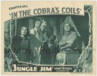 6j273 JUNGLE JIM chapter 11 LC '36 the Alex Raymond newspaper strip hero, In the Cobra's Coils!
