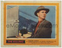 6j281 KILLING LC #2 '56 directed by Stanley Kubrick, c/u of Sterling Hayden setting plan in motion