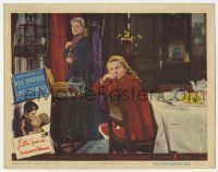6j295 LETTER FROM AN UNKNOWN WOMAN LC #3 '48 Mady Christians watches Joan Fontaine lost in thought!