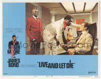 6j302 LIVE & LET DIE West Hemi LC #2 '73 Roger Moore as James Bond held captive by Yaphet Kotto!
