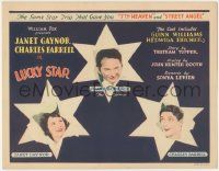 6j750 LUCKY STAR TC '29 reunites Janet Gaynor, Charles Farrell & Borzage from two earlier hits!