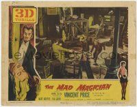 6j319 MAD MAGICIAN 3D LC '54 Vincent Price is a crazy magician who performs dangerous tricks!