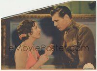 6j328 MAN FROM WYOMING LC '30 young Gary Cooper in uniform glares at scared June Collyer!