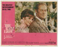 6j351 MY FAIR LADY LC #5 R71 c/u of Audrey Hepburn with her head on Rex Harrison's shoulder!