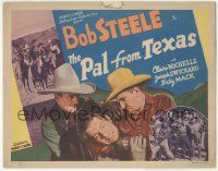 6j779 PAL FROM TEXAS TC '40 great images of tough cowboy Bob Steele saving the day!