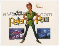 6j787 PETER PAN TC R82 Walt Disney animated cartoon fantasy classic, great full-length art!