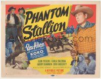 6j791 PHANTOM STALLION TC '54 Arizona Cowboy Rex Allen, Slim Pickens, western action!