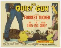 6j809 QUIET GUN TC '57 Forrest Tucker, sexy Mara Corday, the most violent vengeance in the West!