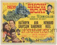6j872 SHOW BOAT signed TC '51 by director George Sidney, MGM musical, Grayson, Gardner, Keel