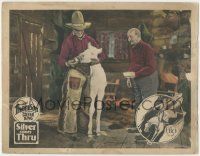 6j465 SILVER COMES THRU LC '27 Fred Thomson feeds young Silver King the horse from a bottle!