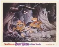 6j468 SNOW WHITE & THE SEVEN DWARFS LC R75 Disney cartoon classic, riding deer in the forest!
