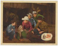 6j474 SONG OF ARIZONA LC '46 Roy Rogers helps stricken Gabby Hayes as young Tommy Cook watches!