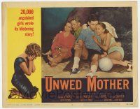6j535 UNWED MOTHER LC #2 '58 20,000 anguished girls wrote this blistering story of teen pregnancy!