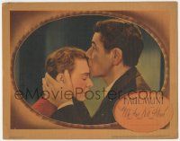 6j542 WE ARE NOT ALONE LC '39 c/u of Paul Muni consoling Jane Bryan, from the novel by James Hilton