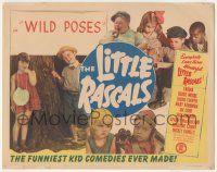 6j554 WILD POSES LC R52 Our Gang, Spanky, Buckwheat, Little Rascals, cute images!