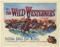 6j990 WILD WESTERNERS TC '62 James Philbrook & Nancy Kovack battle Native American Indians!