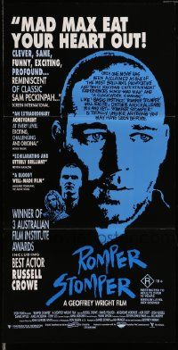 6k934 ROMPER STOMPER Aust daybill '92 Russell Crowe as skinhead in Australia!