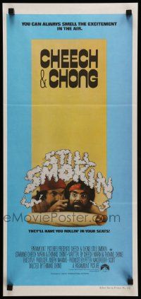 6k957 STILL SMOKIN' Aust daybill '83 Cheech & Chong will have you rollin' in your seats, drugs!