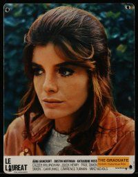 6k682 GRADUATE French LC '68 great close-up of sexiest Katharine Ross!