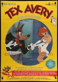 6k293 BEST OF TEX AVERY German '80s the Wolf leers at Red Hot Riding Hood, Droopy!