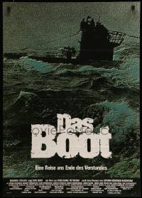 6k320 DAS BOOT German '81 The Boat, Petersen's WW II submarine classic, cool shadowy artwork!