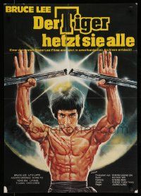 6k329 ENTER THE PANTHER German '76 different and misleading Enzo Sciotti of Bruce Lee!
