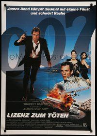 6k365 LICENCE TO KILL German '89 Timothy Dalton as James Bond, he's out for revenge!