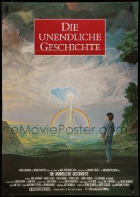 6k377 NEVERENDING STORY German '84 Wolfgang Petersen, great fantasy art by Ulde Rico!
