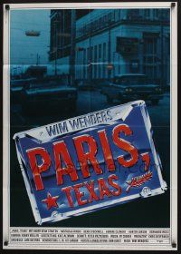 6k389 PARIS, TEXAS German '85 Wim Wenders, Nastassja Kinski, Harry Dean Stanton!