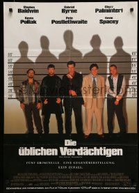6k419 USUAL SUSPECTS German '95 Baldwin, Byrne, Kevin Spacey with watch!