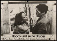 6k256 ROCCO & HIS BROTHERS German 17x24 R70s Luchino Visconti's Rocco e I Suoi Fratelli!